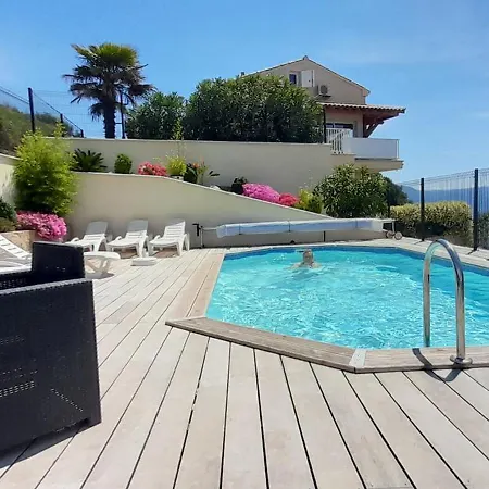 Gites Sassone, Vue Panoramique Sur Ajaccio Et La Mer Alata Exterior photo